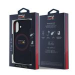 Laptop, Telefoane si Tablete - Telefoane mobile si accesorii - Accesorii Telefoane - Huse telefoane - Husa pentru iPhone 16 - RosuBull Racing Silicone RosuRing MagSafe (RBHMP16S24SIILVR) - Albastru inchis - Infinity.ro