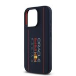 Laptop, Telefoane si Tablete - Telefoane mobile si accesorii - Accesorii Telefoane - Huse telefoane - Husa pentru iPhone 16 Pro Max - RosuBull Racing Silicone Oversize Vertical Logo MagSafe (RBHMP16X24SIOLRV) - Albastru inchis - Infinity.ro