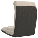 Casa si Gradina - Mobilier - Scaune si fotolii - Scaune - Scaun de podea pliabil, crem, material textil - Infinity.ro