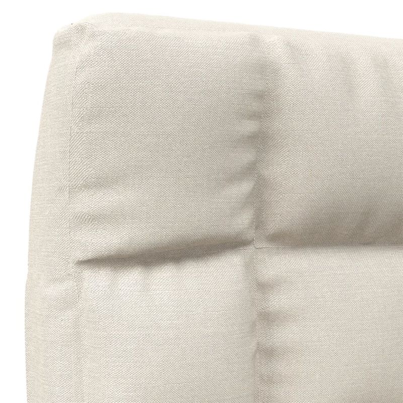 Casa si Gradina - Mobilier - Scaune si fotolii - Scaune - Scaun de podea pliabil, crem, material textil - Infinity.ro