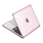 Laptop, Telefoane si Tablete - Tablete si accesorii tablete - Accesorii Tablete - Huse tablete - Husa pentru MacBook Air 15" (2023 / 2024) - Dux Ducis LCGH Series - Roz - Infinity.ro