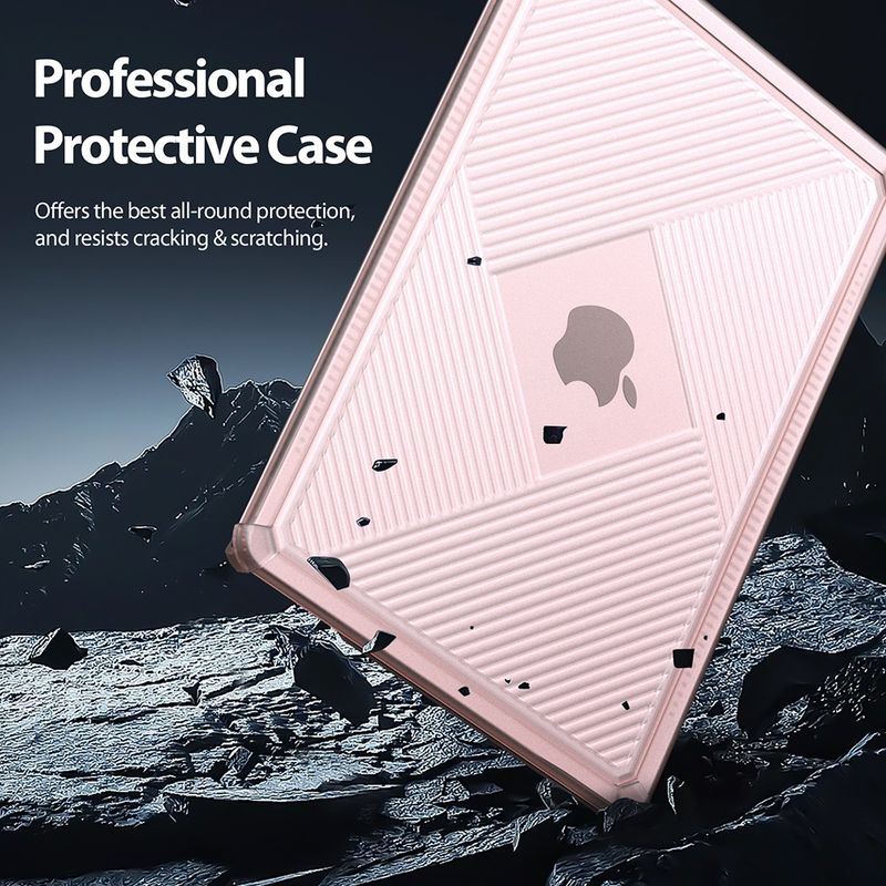 Laptop, Telefoane si Tablete - Tablete si accesorii tablete - Accesorii Tablete - Huse tablete - Husa pentru MacBook Air 15" (2023 / 2024) - Dux Ducis LCGH Series - Roz - Infinity.ro