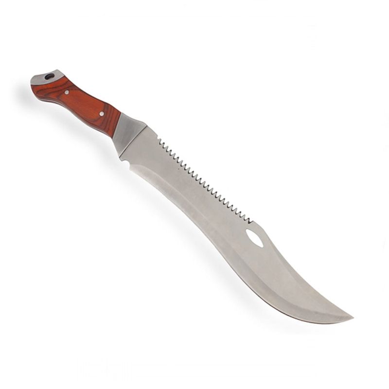 Sport si Outdoor - Camping - Cutite, bricege si accesorii - Cutite si bricege - Maceta de vanatoare, Bowie Crocodille, 46 cm, husa inclusa - Infinity.ro