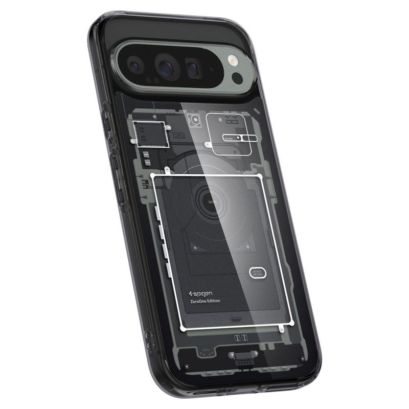 Laptop, Telefoane si Tablete - Telefoane mobile si accesorii - Accesorii Telefoane - Huse telefoane - Husa pentru Google Pixel 9 Pro XL - Spigen Ultra Hybrid Zero One - Negru mat - Infinity.ro
