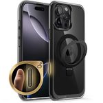 Laptop, Telefoane si Tablete - Telefoane mobile si accesorii - Accesorii Telefoane - Huse telefoane - Husa pentru iPhone 16 Pro - Supcase Unicorn Beetle MagStand - Frost Negru - Infinity.ro