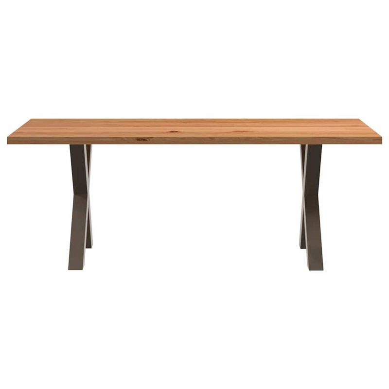 Casa si Gradina - Mobilier - Paturi si accesorii - Accesorii paturi - Tablie de pat Maro si negru 200 cm Lemn masiv de pin - Infinity.ro