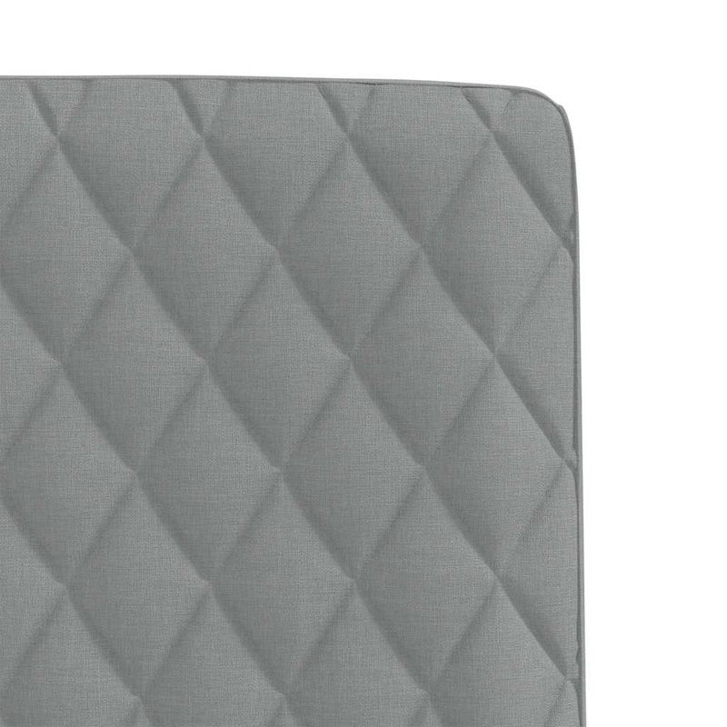 Casa si Gradina - Mobilier - Scaune si fotolii - Scaune - Scaune de bucatarie pivotante, 4 buc., gri deschis, textil - Infinity.ro