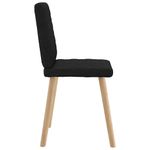 Casa si Gradina - Mobilier - Scaune si fotolii - Scaune - Scaune de bucatarie, 4 buc., negru, material textil - Infinity.ro