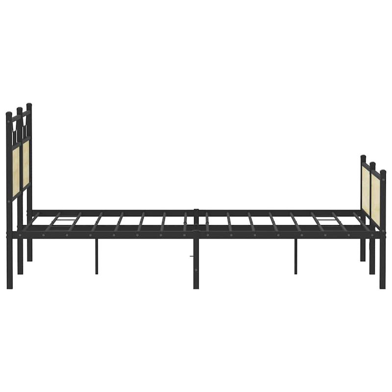 Casa si Gradina - Mobilier - Paturi si accesorii - Paturi - Cadru pat fara saltea stejar sonoma 140x200 cm lemn prelucrat - Infinity.ro