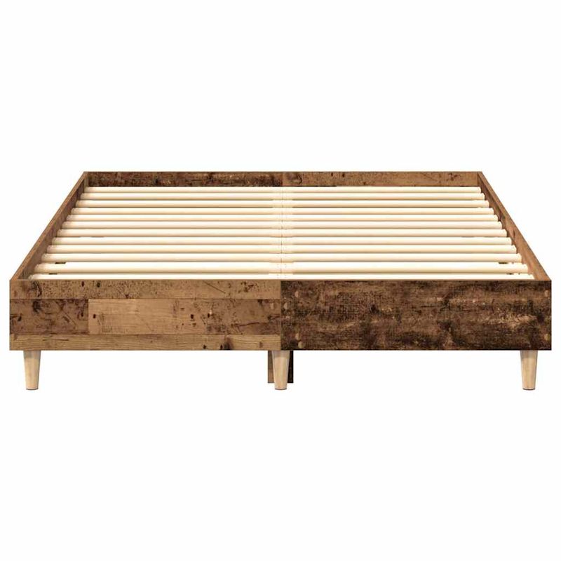 Casa si Gradina - Mobilier - Paturi si accesorii - Paturi - Cadru pat fara saltea Lemn vechi 120x200 cm Lemn prelucrat - Infinity.ro