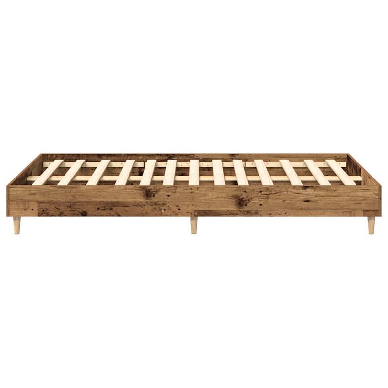 Casa si Gradina - Mobilier - Paturi si accesorii - Paturi - Cadru pat fara saltea Lemn vechi 120x200 cm Lemn prelucrat - Infinity.ro