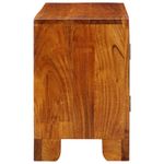 Casa si Gradina - Mobilier - Dulapuri si sifoniere - Dulapuri - Dulap TV multicolor 90x30x45 din lemn masiv de salcam - Infinity.ro