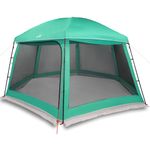 Sport si Outdoor - Camping - Corturi camping - Cort piscina cu pereti detasabili cu acoperis și plasa Verde mare, mărime 512x458 cm - Infinity.ro
