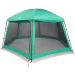 Sport si Outdoor - Camping - Corturi camping - Cort piscina cu pereti detasabili cu acoperis și plasa Verde mare, mărime 512x458 cm - Infinity.ro