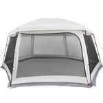 Sport si Outdoor - Camping - Corturi camping - Cort de piscina cu pereti detasabili cu acoperis și plasa gri, mărime 618x532 cm - Infinity.ro