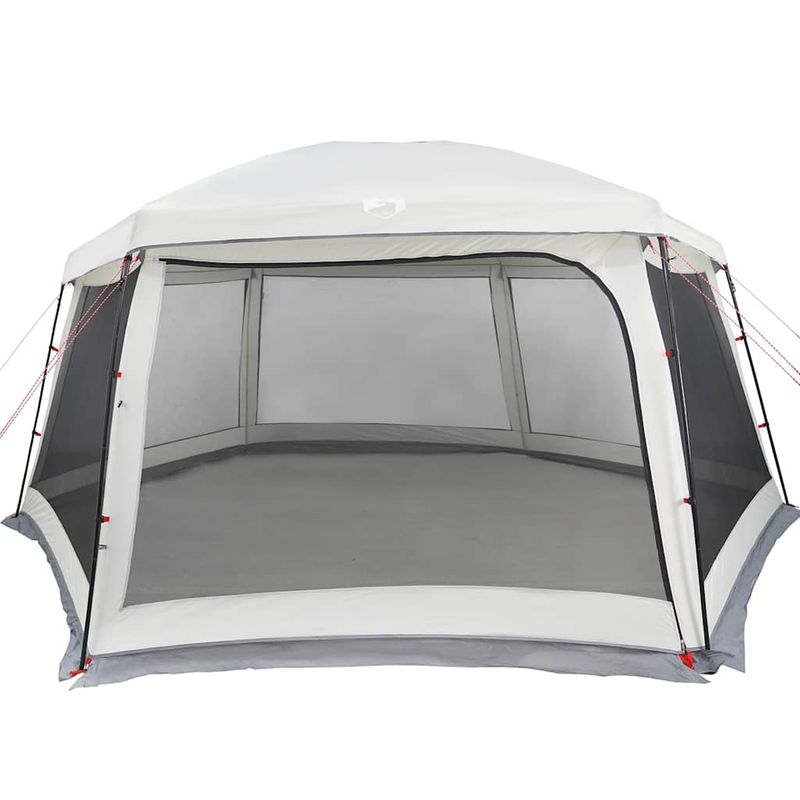 Sport si Outdoor - Camping - Corturi camping - Cort de piscina cu pereti detasabili cu acoperis și plasa gri, mărime 618x532 cm - Infinity.ro