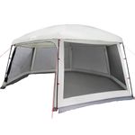 Sport si Outdoor - Camping - Corturi camping - Cort de piscina cu pereti detasabili cu acoperis și plasa gri, mărime 618x532 cm - Infinity.ro
