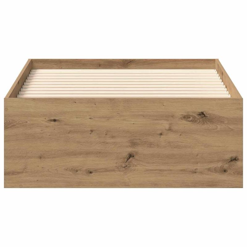Casa si Gradina - Mobilier - Paturi si accesorii - Paturi - Cadru de pat fara saltea Stejar Artisan 90x190cm Lemn prelucrat - Infinity.ro