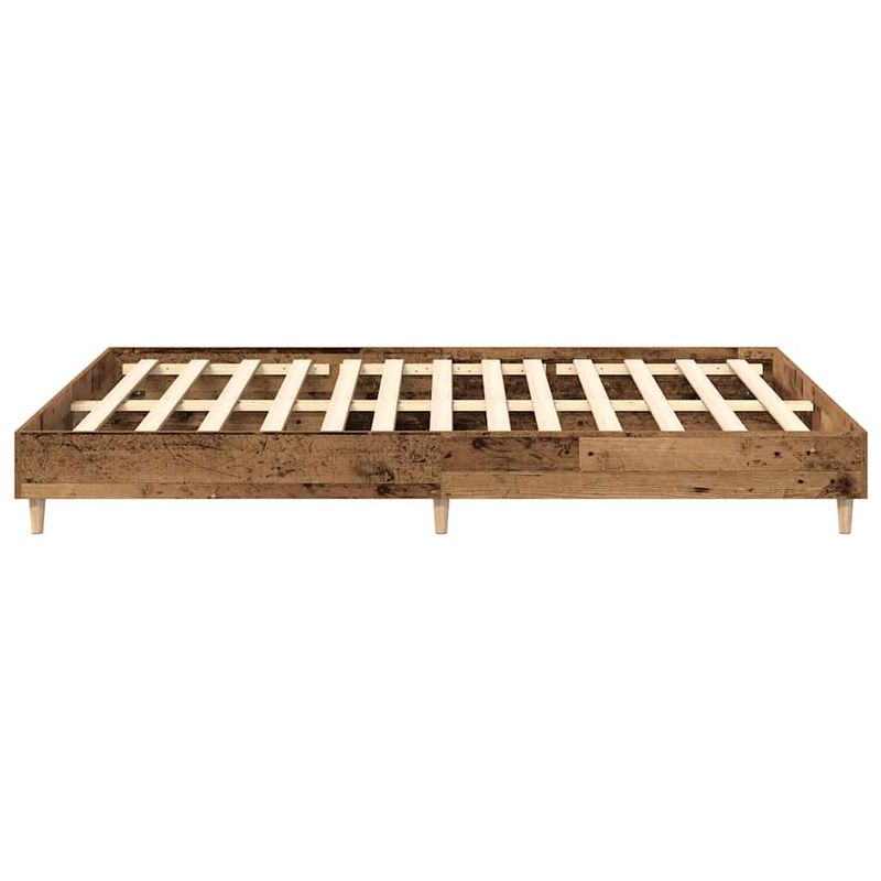 Casa si Gradina - Mobilier - Paturi si accesorii - Paturi - Cadru de pat fara saltea Lemn vechi 150x200 cm Lemn prelucrat - Infinity.ro