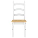 Casa si Gradina - Mobilier - Seturi de mobilier - Seturi mese si scaune - Set de sufragerie din 7 piese Panama din lemn masiv de pin alb - Infinity.ro