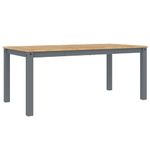 Casa si Gradina - Mobilier - Seturi de mobilier - Seturi mese si scaune - Set de sufragerie din 7 piese Panama din lemn masiv de pin gri - Infinity.ro
