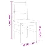 Casa si Gradina - Mobilier - Seturi de mobilier - Seturi mese si scaune - Set de sufragerie din 7 piese Panama din lemn masiv de pin gri - Infinity.ro