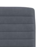 Casa si Gradina - Mobilier - Scaune si fotolii - Scaune - Scaune de bucatarie, 6 buc., gri inchis, catifea - Infinity.ro