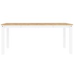 Casa si Gradina - Mobilier - Seturi de mobilier - Seturi mese si scaune - Set de sufragerie din 5 piese Panama din lemn masiv de pin alb - Infinity.ro