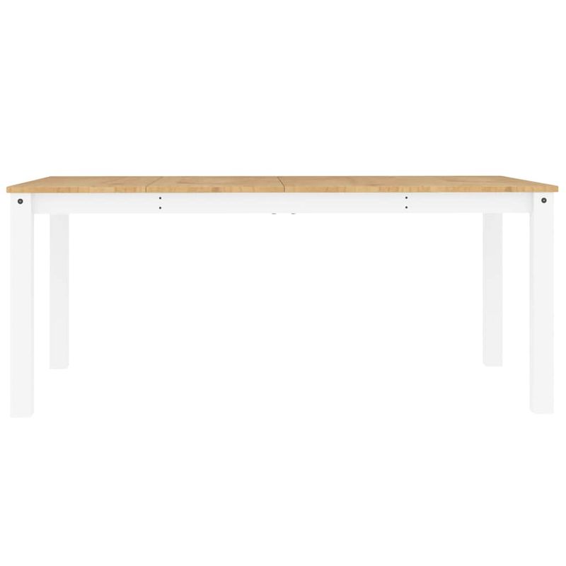 Casa si Gradina - Mobilier - Seturi de mobilier - Seturi mese si scaune - Set de sufragerie din 5 piese Panama din lemn masiv de pin alb - Infinity.ro