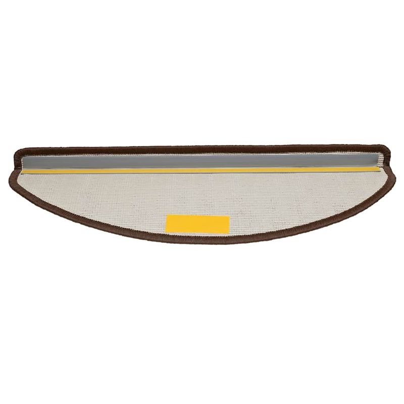 Casa si Gradina - Textile si covoare - Covoare - Covoare casa - Covorase scara 30 buc maro 65x21x4 cm - Infinity.ro