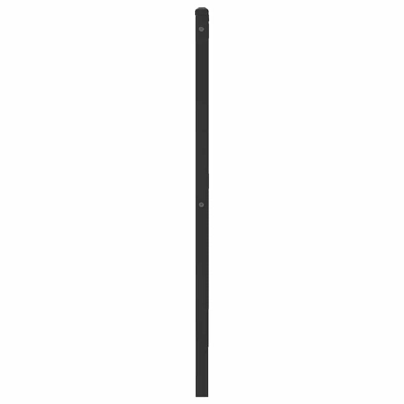 Casa si Gradina - Mobilier - Paturi si accesorii - Accesorii paturi - Tablie de pat din Stejar Sonoma 160 cm Lemn prelucrat si otel - Infinity.ro