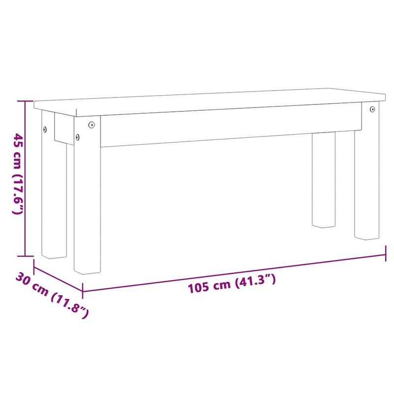 Casa si Gradina - Mobilier - Seturi de mobilier - Seturi mese si scaune - Set de sufragerie din 3 piese Panama din lemn masiv de pin gri - Infinity.ro