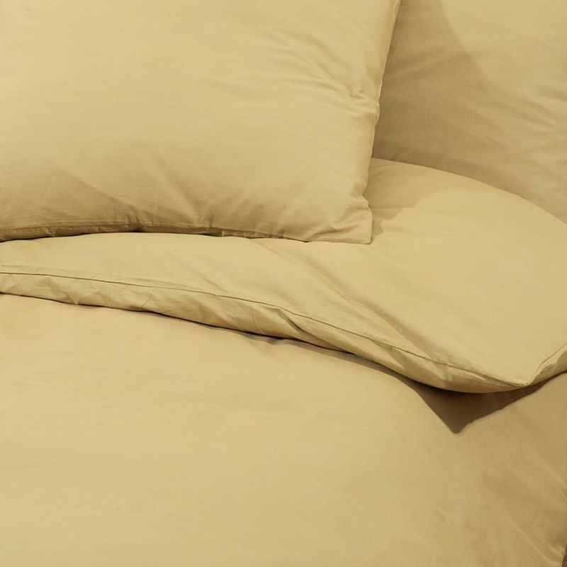 Casa si Gradina - Textile si covoare - Lenjerii de pat - Seturi de lenjerie - Set cu husa de pilota, gri taupe, 200x220 cm, microfibra - Infinity.ro