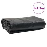 Casa si Gradina - Gradina si terasa - Umbrele si pavilioane - Pavilioane - Prelata, negru, 1x2,5 m, 650 g/m² - Infinity.ro