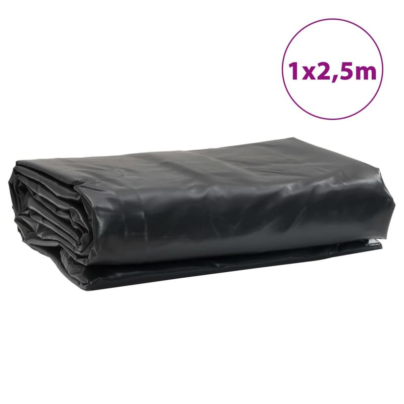 Casa si Gradina - Gradina si terasa - Umbrele si pavilioane - Pavilioane - Prelata, negru, 1x2,5 m, 650 g/m² - Infinity.ro