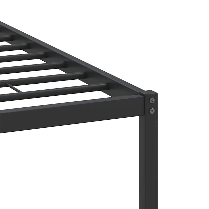 Casa si Gradina - Mobilier - Paturi si accesorii - Paturi - Cadru pat fara saltea stejar fumuriu 150x200 cm lemn prelucrat - Infinity.ro