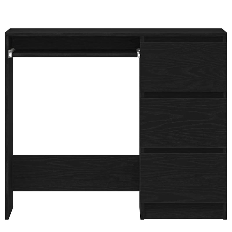 Casa si Gradina - Mobilier - Mese si birouri - Birouri - Birou Stejar negru 90x45x76 cm Lemn prelucrat - Infinity.ro