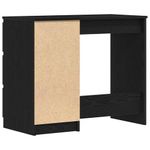 Casa si Gradina - Mobilier - Mese si birouri - Birouri - Birou Stejar negru 90x45x76 cm Lemn prelucrat - Infinity.ro