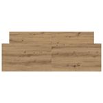 Casa si Gradina - Mobilier - Paturi si accesorii - Paturi - Cadru pat fara saltea Stejar Artisan 120x200cm Lemn prelucrat - Infinity.ro