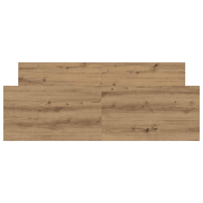 Casa si Gradina - Mobilier - Paturi si accesorii - Paturi - Cadru pat fara saltea Stejar Artisan 120x200cm Lemn prelucrat - Infinity.ro