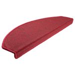 Casa si Gradina - Textile si covoare - Covoare - Covoare casa - Covorase scara 30 buc Rosu Bordeaux 65x24x4 cm - Infinity.ro
