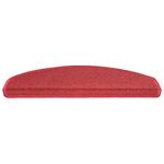 Casa si Gradina - Textile si covoare - Covoare - Covoare casa - Covorase scara 30 buc Rosu Bordeaux 65x24x4 cm - Infinity.ro