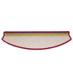 Casa si Gradina - Textile si covoare - Covoare - Covoare casa - Covorase scara 30 buc Rosu Bordeaux 65x24x4 cm - Infinity.ro
