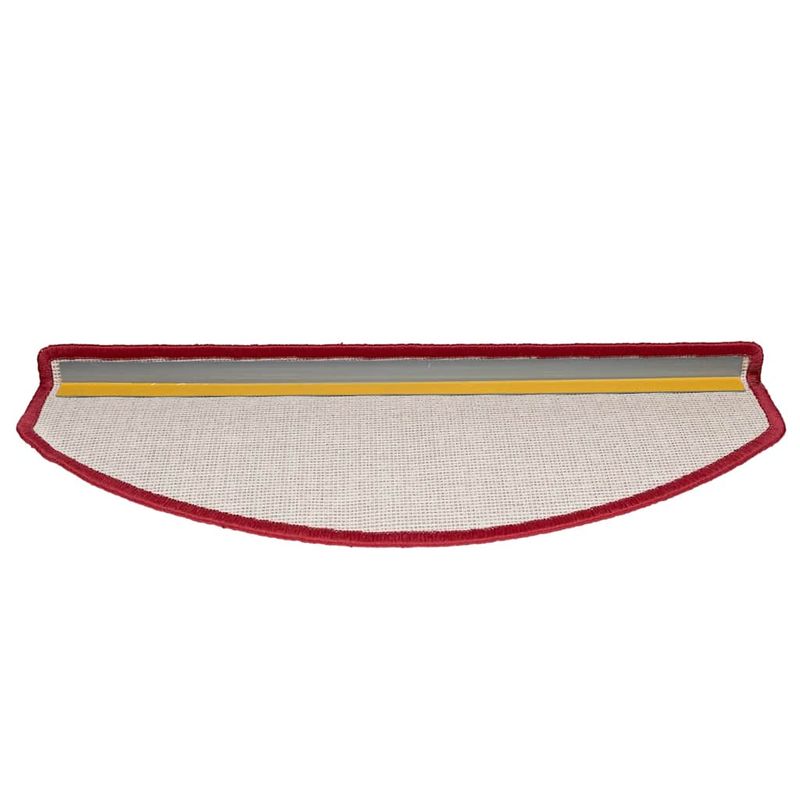 Casa si Gradina - Textile si covoare - Covoare - Covoare casa - Covorase scara 30 buc Rosu Bordeaux 65x24x4 cm - Infinity.ro