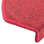 Casa si Gradina - Textile si covoare - Covoare - Covoare casa - Covorase scara 30 buc Rosu Bordeaux 65x24x4 cm - Infinity.ro