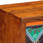 Casa si Gradina - Mobilier - Comode si corpuri - Comode - Bufeta multicolor 50x35x60 din lemn masiv de salcam - Infinity.ro