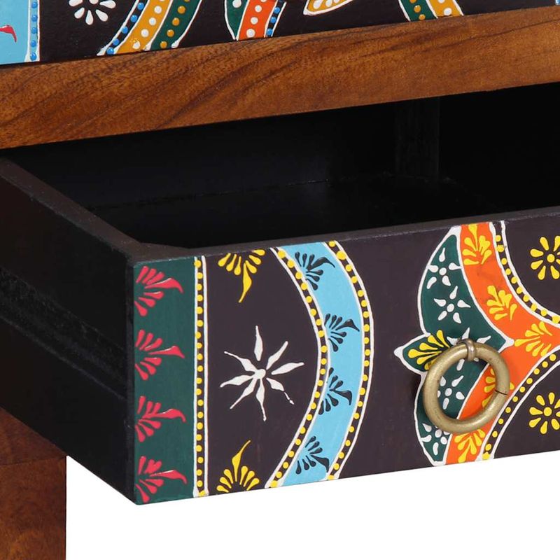 Casa si Gradina - Mobilier - Comode si corpuri - Comode - Bufeta multicolor 50x35x60 din lemn masiv de salcam - Infinity.ro