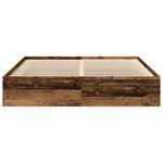 Casa si Gradina - Mobilier - Paturi si accesorii - Paturi - Cadru de pat fara saltea Lemn vechi 180x200cm Lemn prelucrat - Infinity.ro