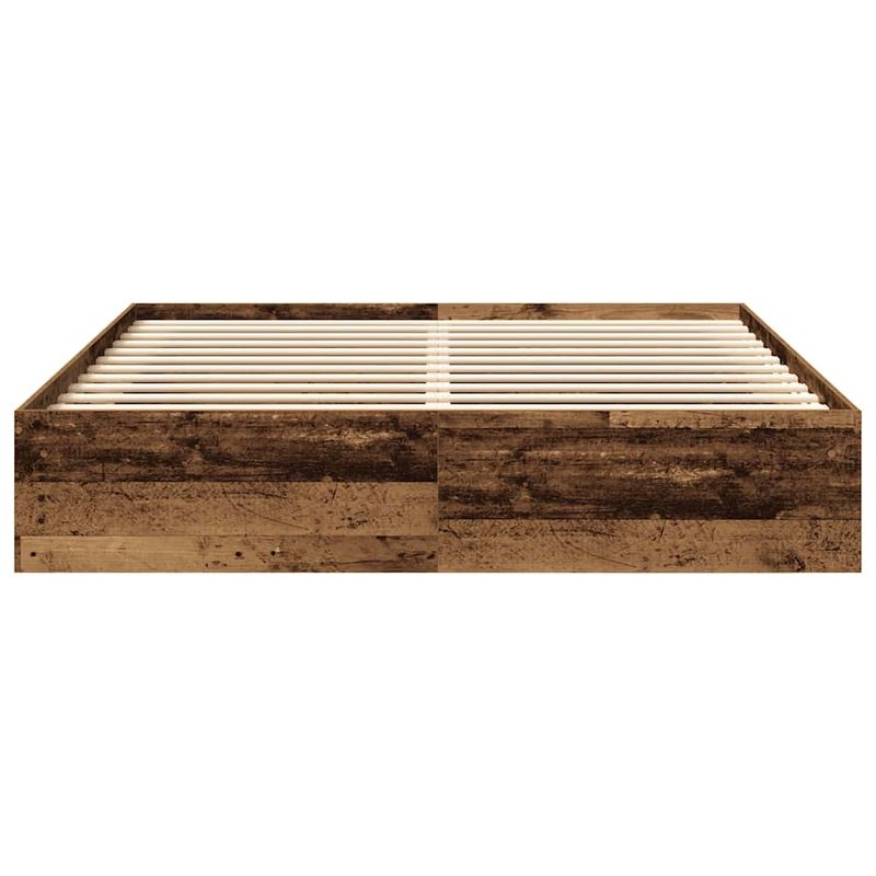Casa si Gradina - Mobilier - Paturi si accesorii - Paturi - Cadru de pat fara saltea Lemn vechi 180x200cm Lemn prelucrat - Infinity.ro