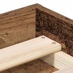 Casa si Gradina - Mobilier - Paturi si accesorii - Paturi - Cadru de pat fara saltea Lemn vechi 180x200cm Lemn prelucrat - Infinity.ro